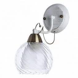 Бра ARTE LAMP Intreccio Белый||Золотистый A1633AP-1WG
